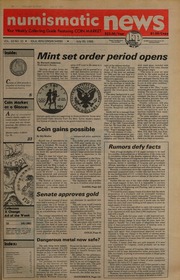 Numismatic News [07/30/1985]
