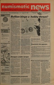 Numismatic News [08/27/1985]