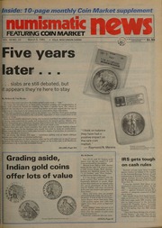 Numismatic News [03/05/1991]