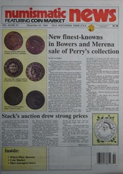Numismatic News [12/20/1994]