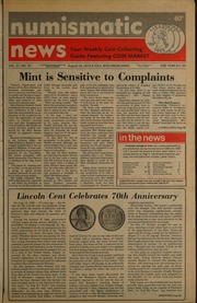 Numismatic News [08/18/1979]