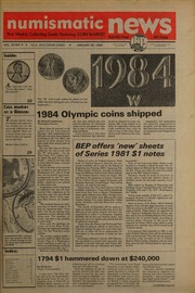 Numismatic News [01/28/1984]