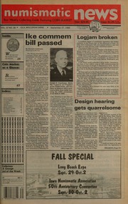 Numismatic News [09/27/1988]