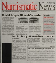 Numismatic News [09/01/1998]