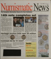 Numismatic News [12/10/2002]
