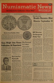 Numismatic News [09/09/1969]