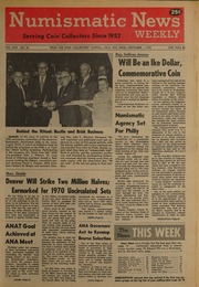 Numismatic News [09/01/1970]