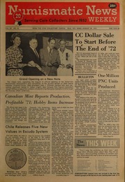 Numismatic News [08/29/1972]