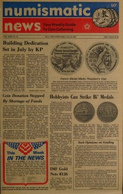 Numismatic News [06/19/1976]