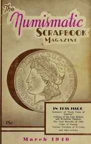 The Numismatic Scrapbook Magazine