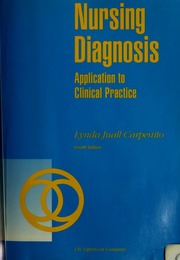 Cover of edition nursingdiagnosis00carp_0