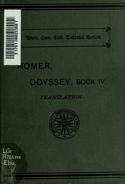 Cover of edition odysseybookiv00home