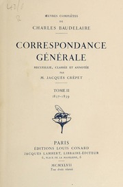 Cover of edition oeuvrescompletes0000baud_x2t0