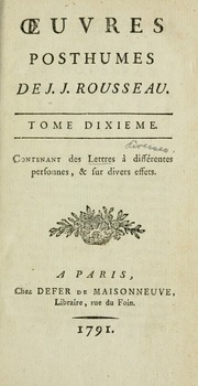 Cover of edition oeuvresdejjrouss28rous