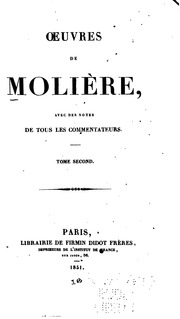 Cover of edition oeuvresdemolire05moligoog