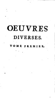 Cover of edition oeuvresdiverses02fontgoog