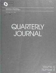 Office of the Comptroller of the Currency Quarterly Journal: Volume 6, No. 4