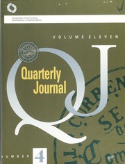 Office of the Comptroller of the Currency Quarterly Journal: Volume 11, No. 4