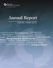 Office of the Comptroller of the Currency Annual Report: 2014