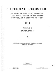 Official Register of the United States ...