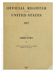 Official Register of the United States ...