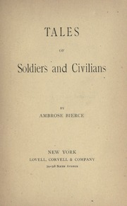 Cover of edition ofsoldiersctales00bierrich