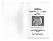 Original Hobo Nickel Auction #4