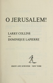 Cover of edition ojerusalem00coll