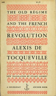 Cover of edition oldregime00tocq