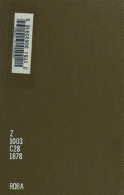 Cover of edition onchoiceofbooks00carluoft