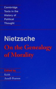Cover of edition ongenealogyofmor0000niet_d5z5