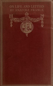 Cover of edition onlifeletters00franiala