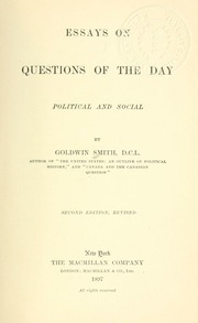 Cover of edition onquestionsofday00smit