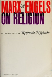 Cover of edition onreligion00marx