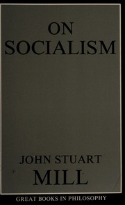 Cover of edition onsocialism0000mill