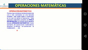 RM - Operaciones Matemáticas