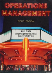 Cover of edition operationsmanage0008slac