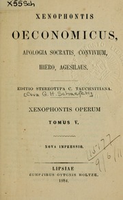 Cover of edition operaxen05xeno