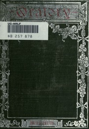 Cover of edition oratoryh00beecrich
