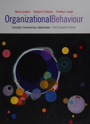 Cover of edition organizationalbe0000lang