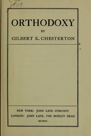 Cover of edition orthodoxy1909ches