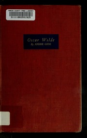 Cover of edition oscarwildeinmemo00gide