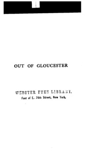 Cover of edition outgloucester00sonsgoog