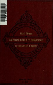Cover of edition p2theorienberd02marx