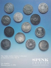The Pablo Gerber Senior Collection of Mexican Coins, Part 2