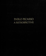 Cover of edition pablopicassoretr0000pica