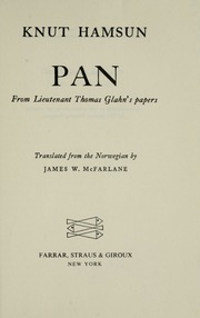 Cover of edition panfromlieutenan00hamsrich