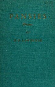 Cover of edition pansiespoems0000dhla