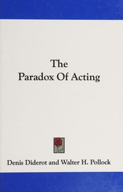 Cover of edition paradoxofacting0000dide_m1b2
