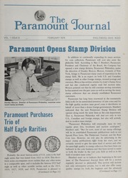 The Paramount Journal: Vol. 1 Issue 8, February 1974